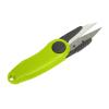 SUNGOOYUE Outdoor Metal Fishing Fold Scissor, Shrimp Shaped Fishing Line Scissor Fishing Line Cut Clipper Fishing Tackle(3# Yellow) view 3