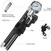 Feilx Mini Bicycle Pump Portable Bike Floor Pump Bike Tire Pump - 210Psi Pump for Bike Bicycle Pumps,Portable Bike Pump Valve Adapter Ball Air Inflator Bicycle Pump for Road and Mountain Bikes view 4