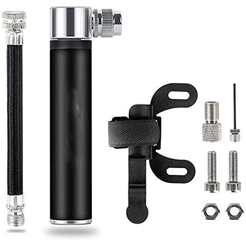 Feilx Portable MTB Bike Pump 100Psi Mini Cycling Tire Inflator Hand Air Pump Bike Accessories Mountain Bicycle Pump,Floor Pump Easiest use with Both