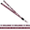 Rico Industries NCAA Mississippi State Bulldogs Alternate 18" x 1" Premium Unisex-Adult Safety Breakaway Lanyard view 1