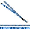 Rico Industries NCAA Kentucky Wildcats Blue and Grey 18" x 1" Premium Unisex-Adult Safety Breakaway Lanyard view 1