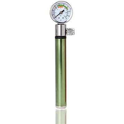Feilx Mini Bike Pump,Portable Bicycle High Pressure Hand Air Pump,Bike Pump Bike Tire Pump with High Pressure Gauge Cycling Accessories for Road, Mountain Bikes