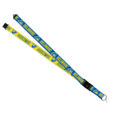 Rico Industries NCAA Delaware Fightin Blue Hens 18" x 1" Premium Unisex-Adult Safety Breakaway Lanyard
