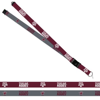 Rico Industries NCAA Texas A&M Aggies Alternate 18" x 1" Premium Unisex-Adult Safety Breakaway Lanyard