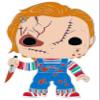 Funko Pop Sized Enamel Pins: Chucky - Chucky - Cute Collectable Novelty Brooch - for Backpacks & Bags - Gift Idea - Official Merchandise - Horror Fans view 1