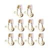 SASHUN OP 10Pc Clip-on Earring Converter Non-Pierced Ear Hoop with Comfort Earring Cushion T211 view 1