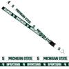 Rico Industries NCAA Michigan State Spartans Alternate 18" x 1" Premium Unisex-Adult Safety Breakaway Lanyard view 1