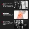 Pressurized Wristbands, Durable Elastic Pressurized Wristband Adjustable Upgraded OK Cloth Sweat Absorption for Outdoor Cycling for Sports(Black Black line) view 4