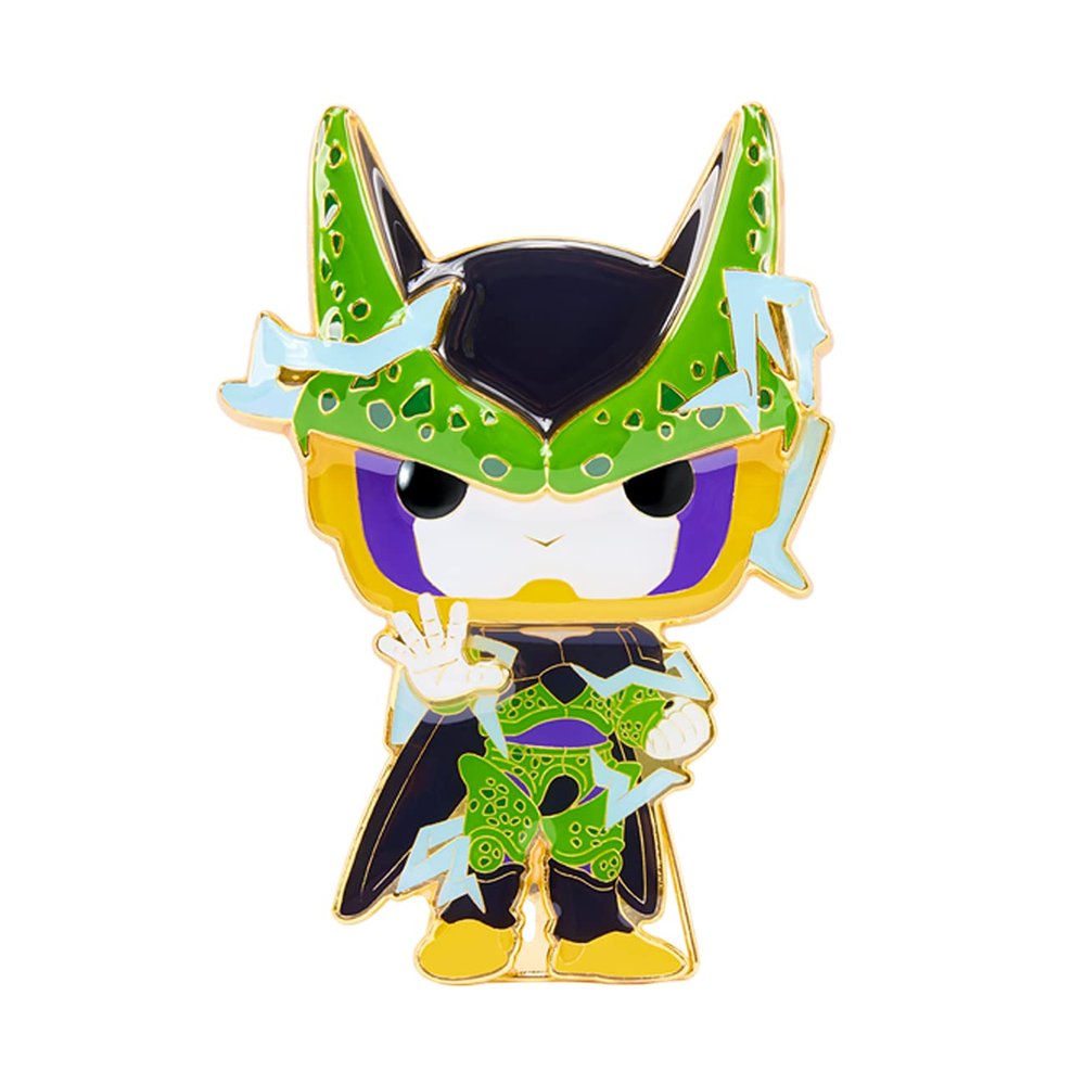 Funko Pop Enamel Pin: Dragon Ball Z - Gohan - Perfect Cell, Chance of Chase Enamel Pins - Cute Collectable Novelty Brooch - for Backpacks & Bags - Gift Idea - Official Merchandise - Anime Fans
