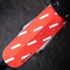 Ass Savers Regular Saddle Mudguard, 23-35 mm Tires, Generation 4, Maximum Protection, Rainy Rides, No Tools Mount, Patented Flip Tip, Lightweight, Stable, Self Centering, Commuter, Road, Rain Red view 2