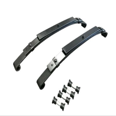 Steeleng Heavy Duty Rear Leaf Springs for Club Car DS Golf Cart 1982+ (3 Leafs/Set of 2) Rear Set