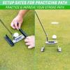 GoSports Golf Putting Alignment Stencil and Gate Set - Versatile Putting Aid for 10+ Drills view 4