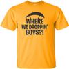 Go All Out YXL 18-20 Gold Youth Where We Dropping Boys T-Shirt view 2