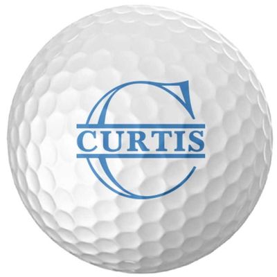 Infusion Personalized Name & Initial Golf Balls - Customize The Name and Initial (6 Balls)