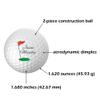 Infusion Personalized Name & Initial Golf Balls - Customize The Name and Initial (6 Balls) view 4