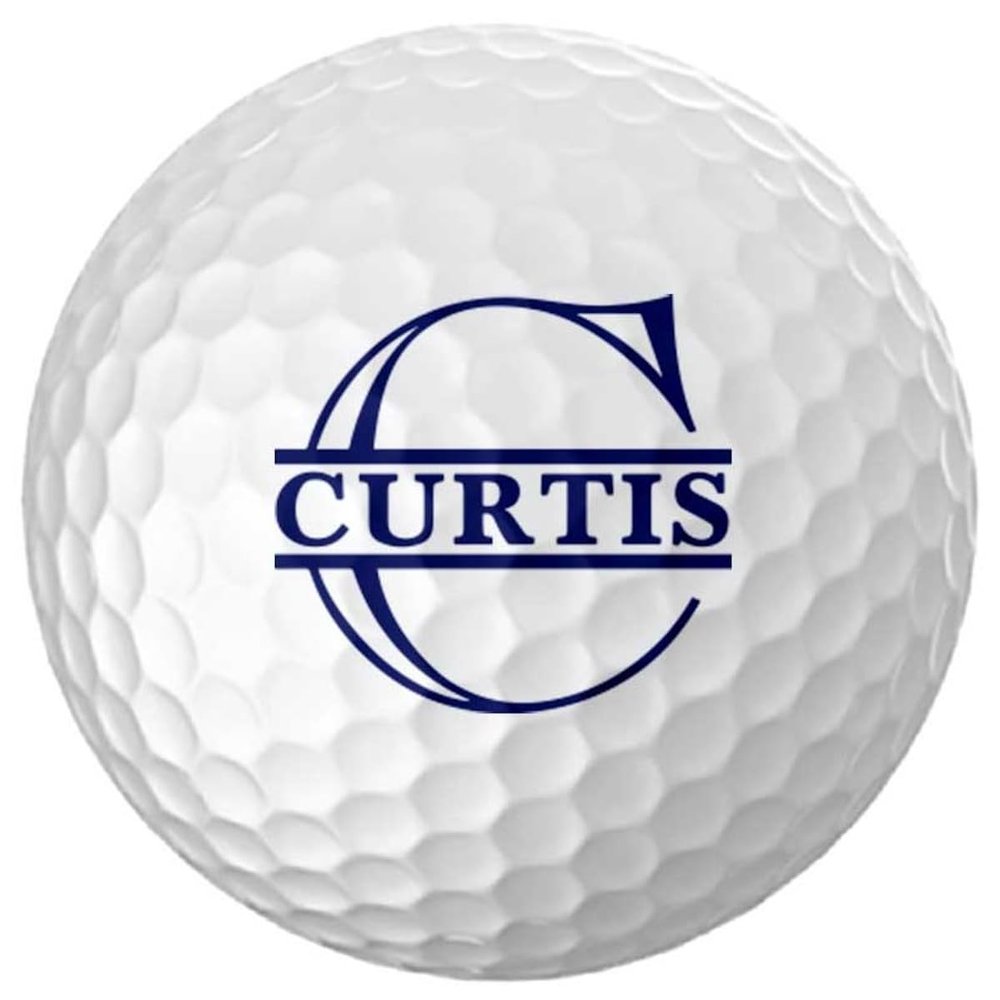 Infusion Personalized Golf Balls - Custom Name & Initial Golf Balls, 2-Piece Construction, USGA Approved, for Golfers & Sports Fans (Set of 6)
