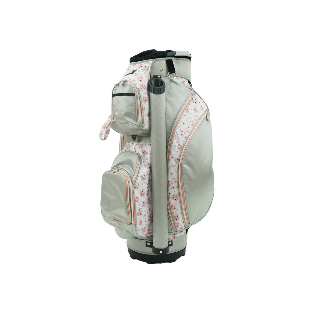 RJ Sports Bliss 14 Way Divider Ladies Deluxe Cart Bag (Spring Pink)