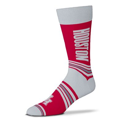 For Bare Feet NCAA Houston Cougars Unisex Go Team Dress Sock Team Color OSFM