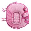 Biria Basket with Hooks, Front, Removable, Children Wire Mesh Small Kids Bicycle Basket, Pink, Butterfly. New view 2