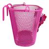 Biria Basket with Hooks, Front, Removable, Children Wire Mesh Small Kids Bicycle Basket, Pink, Butterfly. New view 4
