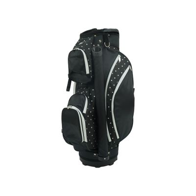 RJ Sports Bliss 14 Way Divider Ladies Deluxe Cart Bag (Polka Dot)