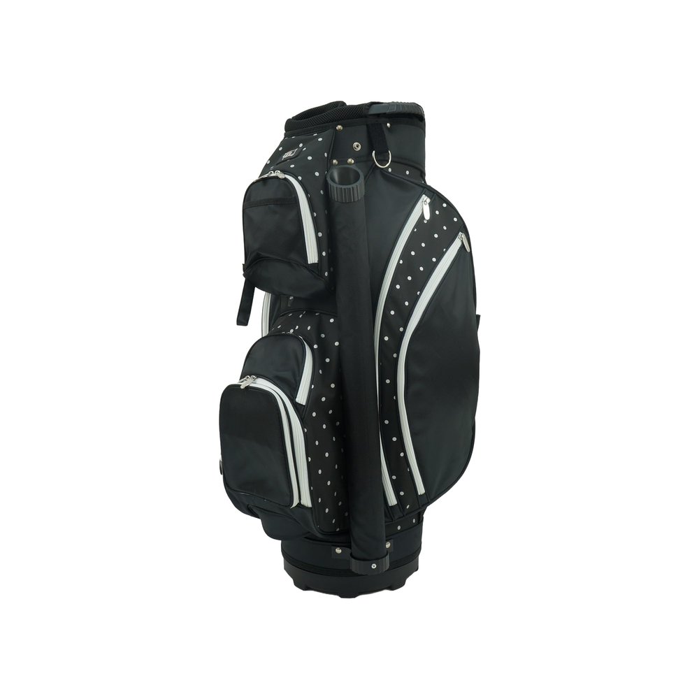 RJ Sports Bliss 14 Way Divider Ladies Deluxe Cart Bag (Polka Dot)