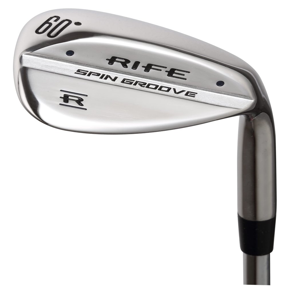 Rife Golf Rife Spin Groove Ladies Standard Right Handed Golf Wedge Set 60 Degree Lob LW Bite Grooves