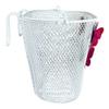 Biria Basket with Hooks, Front, Removable, Children Wire Mesh Small Kids Bicycle Basket, White, Butterfly. New view 3