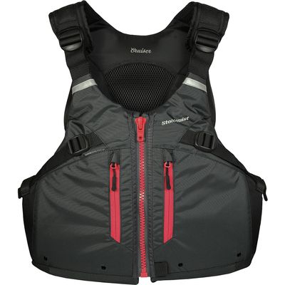 Stohlquist Women's Cruiser Lifejacket (PFD)-Dark Gray-M/L