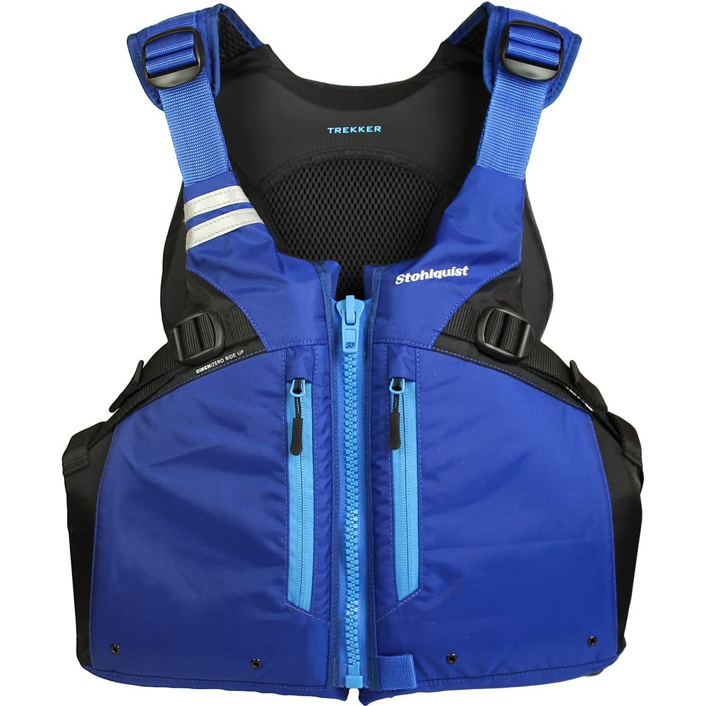 Stohlquist Men's Trekker Lifejacket (PFD)-DarkBlue-L/XL