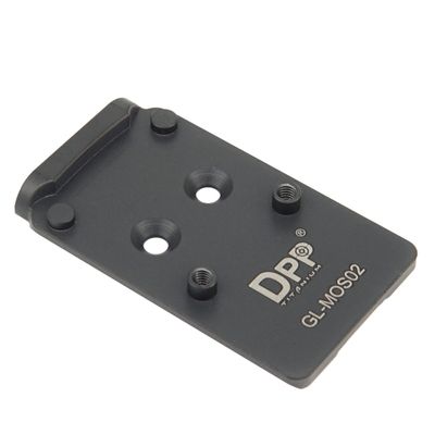 DPP Titanium Adapter Plate Compatible with Glock Gen 3 to Gen 5 17 19 MOS Holosun 407/507C/508T Trijicon RMR/SRO