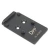 DPP Titanium Adapter Plate Compatible with Glock Gen 3 to Gen 5 17 19 MOS Holosun 407/507C/508T Trijicon RMR/SRO view 1