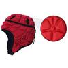 Rugby Helmet Headguards Soft Padded Headgear Hockey Helmet Soft Shell Head Protector Goalkeeper Adjustable Soccer Football Goalie Helmet Support for Youth Kids view 4