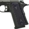 Guuun G10 Grips for para Ordnance P13 1911, OPS Tactical Texture - Black view 1