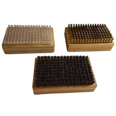 HCCTOZZ Snowboard Waxing Kit, Nylon Brass Horsehair Brush, Ski Snowboard Brush, Renewing Base Structure Snowboard Waxing Tool