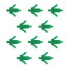 ZCTCL Paintball BT4 Ball Latch Detent, O-Ring, Green (10 Pack) view 1