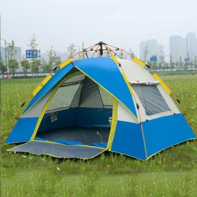 Camping Tent Bell Tent Instant Pop-Up Tent Family Dome Tent with Carry Bag Waterproof Windproof for Camp Backpacking Hiking Outdoor Lightweight,C