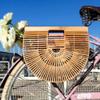 Bike Pretty Half Circle Bamboo Bike Bag view 3