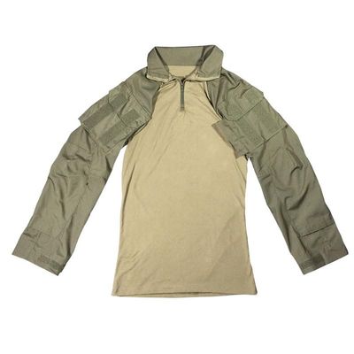 Outdoor Sports Airsoft Gear Hunting Shooting Battle Dress Uniform Combat BDU Clothing Tactical Camouflage Shirt - Green - XXXL