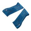 Guuun G10 Grips for Jericho 941 F9 Full Size OPS Eagle Wing Texture - Blue view 3