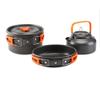 Sxdthy Camping Cookware Mess Kit, Portable Camping Cooking Set for Backpacking, Outdoor Hiking and Picnic Pot Pan Kit (Color : B) view 1