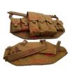 Sunnysoutdoor Outdoor Sports Airsoft Gear Combat Assault Molle Vest Accessory Pouch Bag Carrier Tactical Camouflage Chest Rig - Green view 2