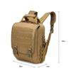 Sunnysoutdoor Outdoor Sports Hiking Pack Range Bag Molle Camouflage Tactical Gear Laptop Bag - A-TACS fg view 2