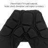 Q-FFL Men Women Hip Protection Pads, Breathable Tailbone Protector Short Pants for Inline Skating, Skateboarding (Size : 2XL) view 3