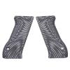 Guuun G10 Grips for Jericho 941 F9 Full Size OPS Starburst Texture - Gray view 1