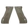 Guuun G10 Grips for Jericho 941 F9 Full Size OPS Eagle Wing Texture - OD Green view 1