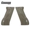 Guuun G10 Grips for Jericho 941 F9 Full Size OPS Eagle Wing Texture - OD Green view 2