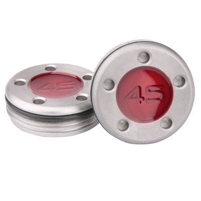 NA 2pcs Red Number Golf Custom Weights for Titleist Scotty Cameron Newport Studio California Putters (2x45g)