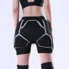 Q-FFL Adults Tailbone Hip Butt Pad, 3D Hip Protector Padded Short Pants, Breathable Skating Impact Pad for Ski Snowboarding (Size : X-Large) view 4