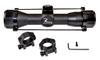 Kexuan 4X32 Compact Scope with 5 Line Reticle and 1" Picatinny Scope Rings view 3